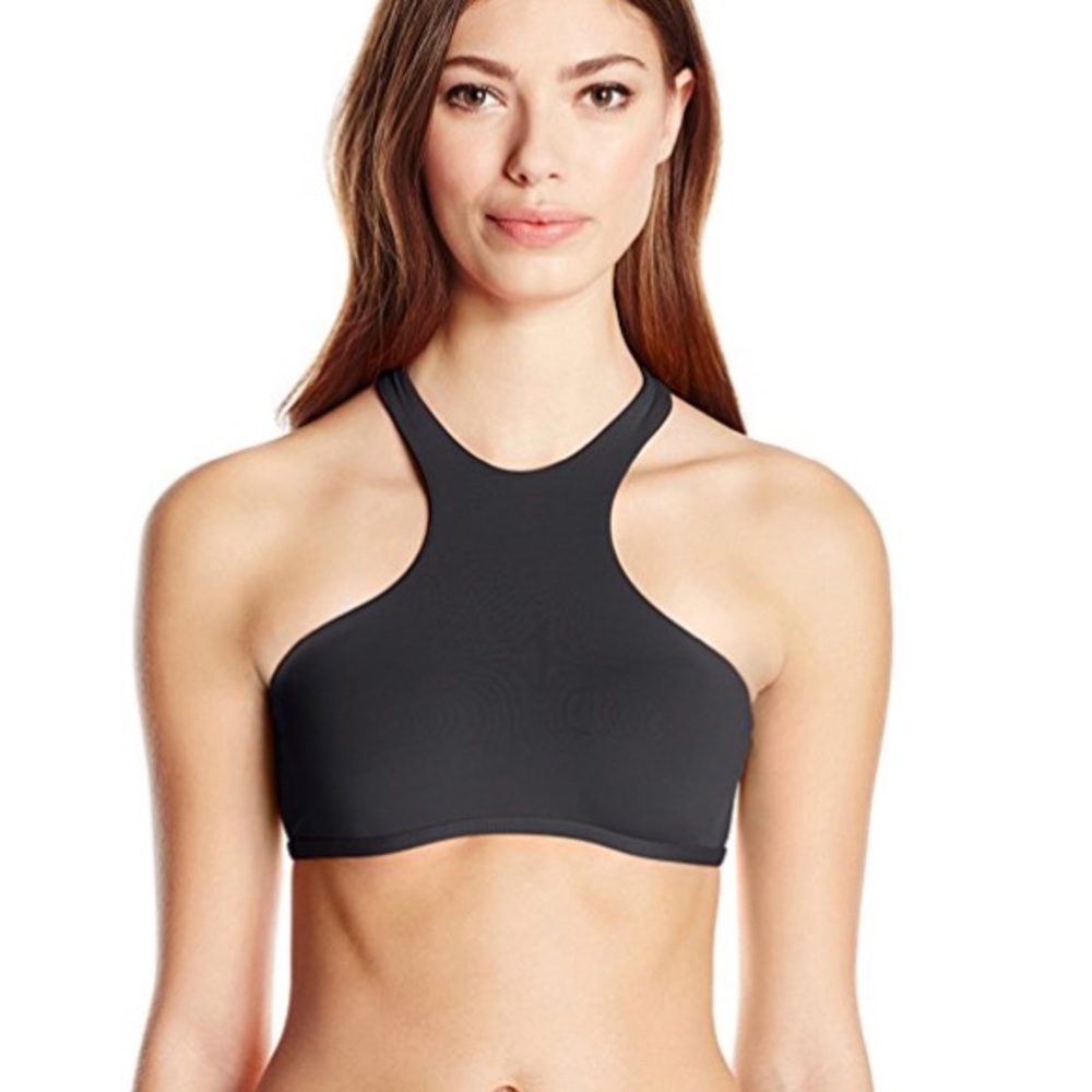 LSpace black Bikini Top